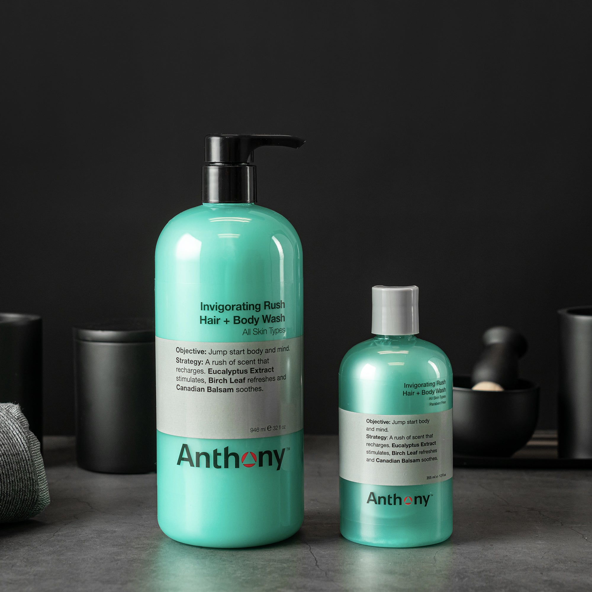 
                  
                    Invigorating Rush Hair + Body Wash
                  
                